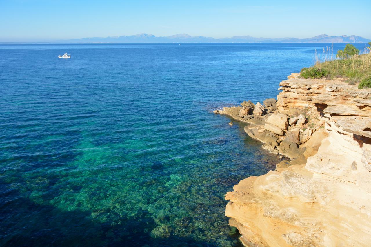 Front Line Beach Apartment In Son Serra ソン・セッラ・デ・マリーナ エクステリア 写真
